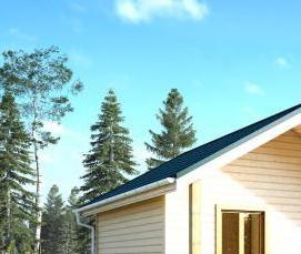 строительство домов эконом класса - тип 1