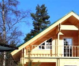 строительство домов из двойного бруса - вариант 3