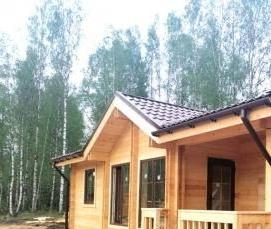 строительство домов из двойного бруса - вариант 2