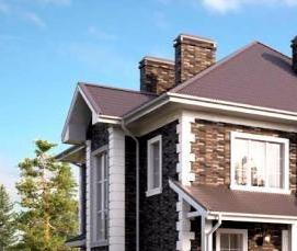 строительство домов из камня - вариант 3