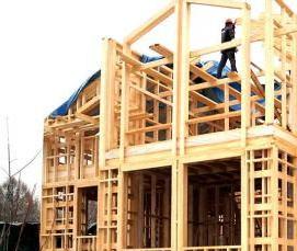 строительство домов из каркаса - модель 2