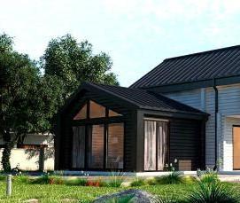 строительство домов из клееного бруса под ключ - вариант 4