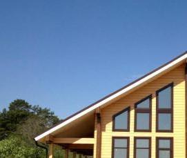 строительство домов из клееного бруса под ключ - вариант 2