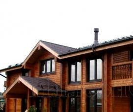 строительство домов из клееного бруса - тип 2