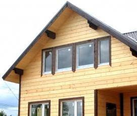 строительство домов из панелей - модель 1