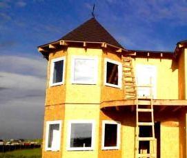 строительство домов из панелей - модель 3