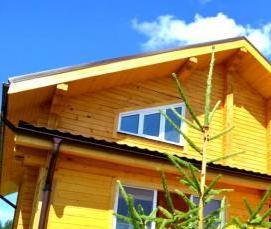 строительство домов из сухого профилированного бруса - вариант 1