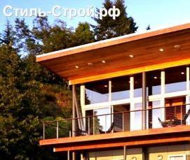 строительство домов на склоне - вариант 4