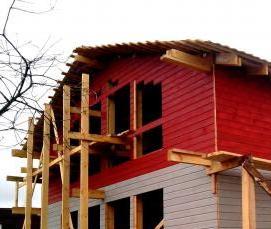 строительство домов под крышу - модель 1
