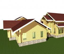 строительство домов разных домов - тип 3