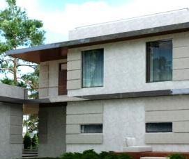 строительство двухэтажного дома - модель 3