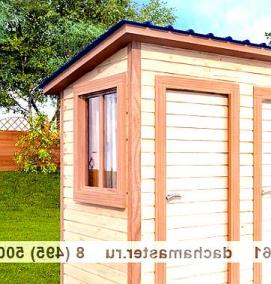 строительство хозблока под ключ - тип 1