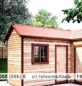 строительство хозблока под ключ - тип 3