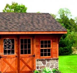 строительство хозблоков на даче под ключ - модель 1