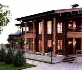 строительство и проектирование домов брус - вариант 3