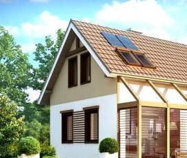 строительство каркасных домов под ключ - модель 3