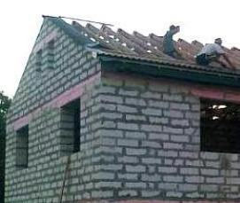 строительство коробки дома - вариант 3