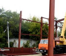 строительство монтаж металлоконструкций - вариант 4