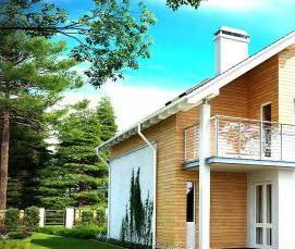 строительство небольших домов - тип 1