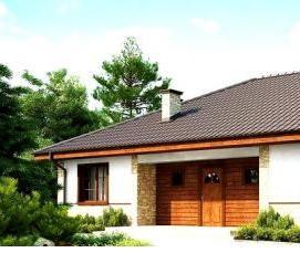 строительство одноэтажных домов - модель 2