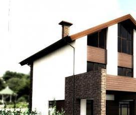 строительство одноквартирного жилого дома - вариант 4