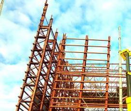 строительство промышленного здания из металлоконструкций - вариант 4