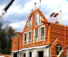 строительство рубленных домов - тип 3
