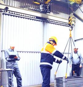 стропальные и такелажные работы - тип 4