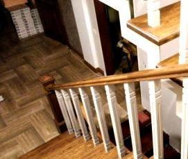 ступени на второй этаж - модель 2