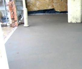 стяжка цементно песчаная - вариант 3