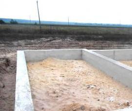 стяжка фундамента - вариант 1