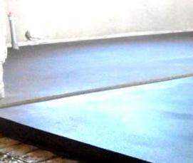 стяжка под гараж - тип 4