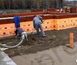 стяжка под кровлю - вариант 1