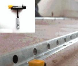 стяжка пола без маяков - модель 1