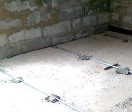 стяжка пола без маяков - модель 4