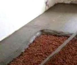 стяжка пола с керамзитом - вариант 1