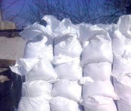 сухой песок в мешках - модель 1