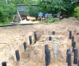 сваи для фундамента - вариант 1