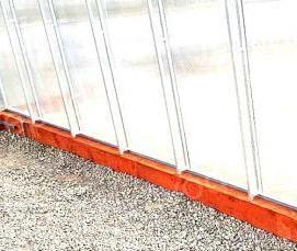 сваи для теплицы - модель 1