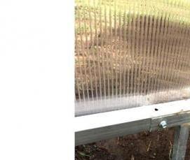 сваи для теплицы - модель 3