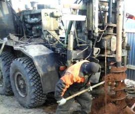 сваи фундаментные - модель 4