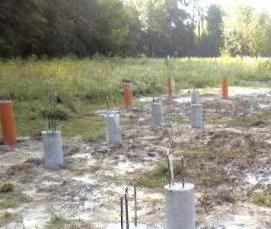 сваи из бетона - модель 3