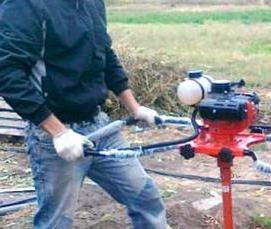 сваи из пластиковых труб - вариант 2