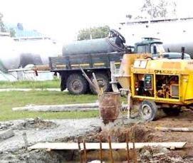 сваи набивные и забивные - модель 4