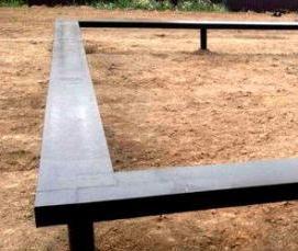 сваи под гараж - тип 1