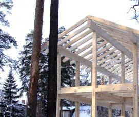 сваи под каркасный дом - модель 4