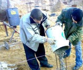 сваи под воду - модель 4