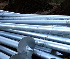 сваи с литым наконечником - модель 1