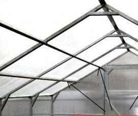 сварная двухскатная теплица - тип 4