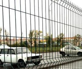 сварная сетка 3d для забора - вариант 4